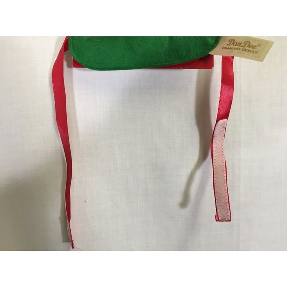 Christmas Dog Bandanna & Candy Cane Headband Santa - Picture 6 of 9